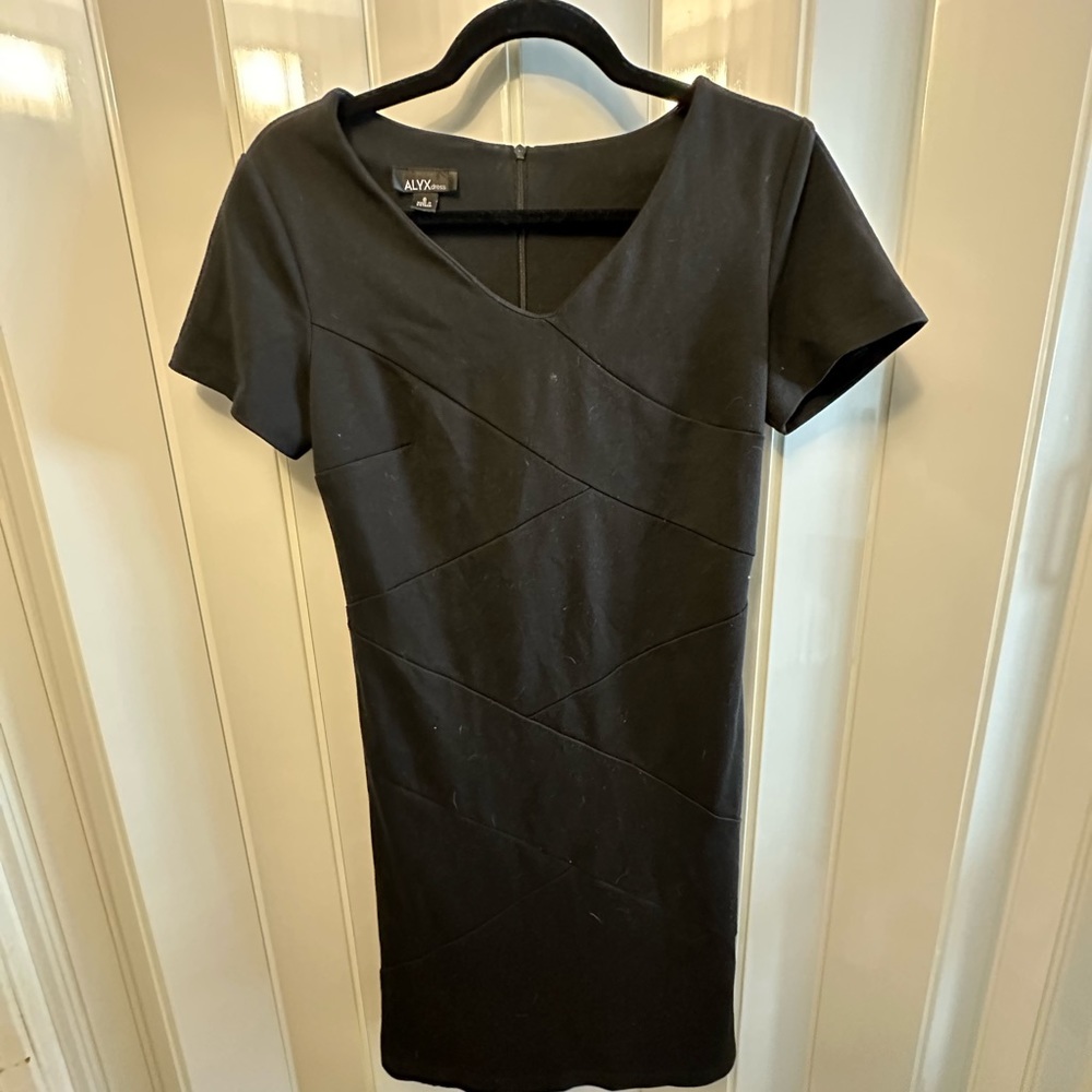 ALYX black suit dress size 6